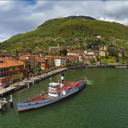 Elegant Historic Large House On Lake Como Apartment Gravedona Luaran gambar