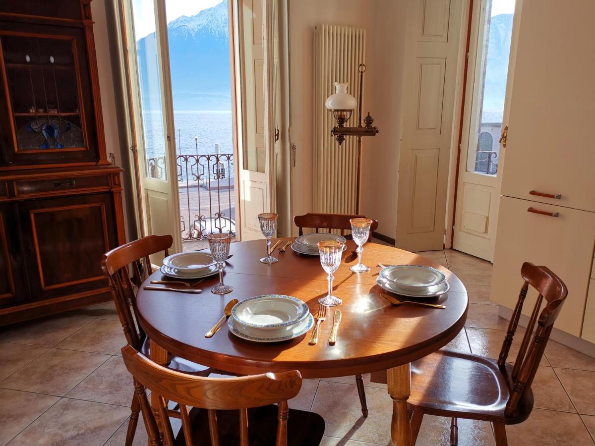 Elegant Historic Large House On Lake Como Apartment Gravedona Luaran gambar