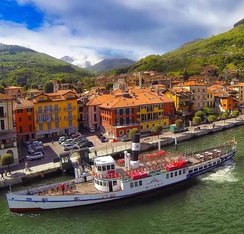 Elegant Historic Large House On Lake Como Apartment Gravedona Luaran gambar
