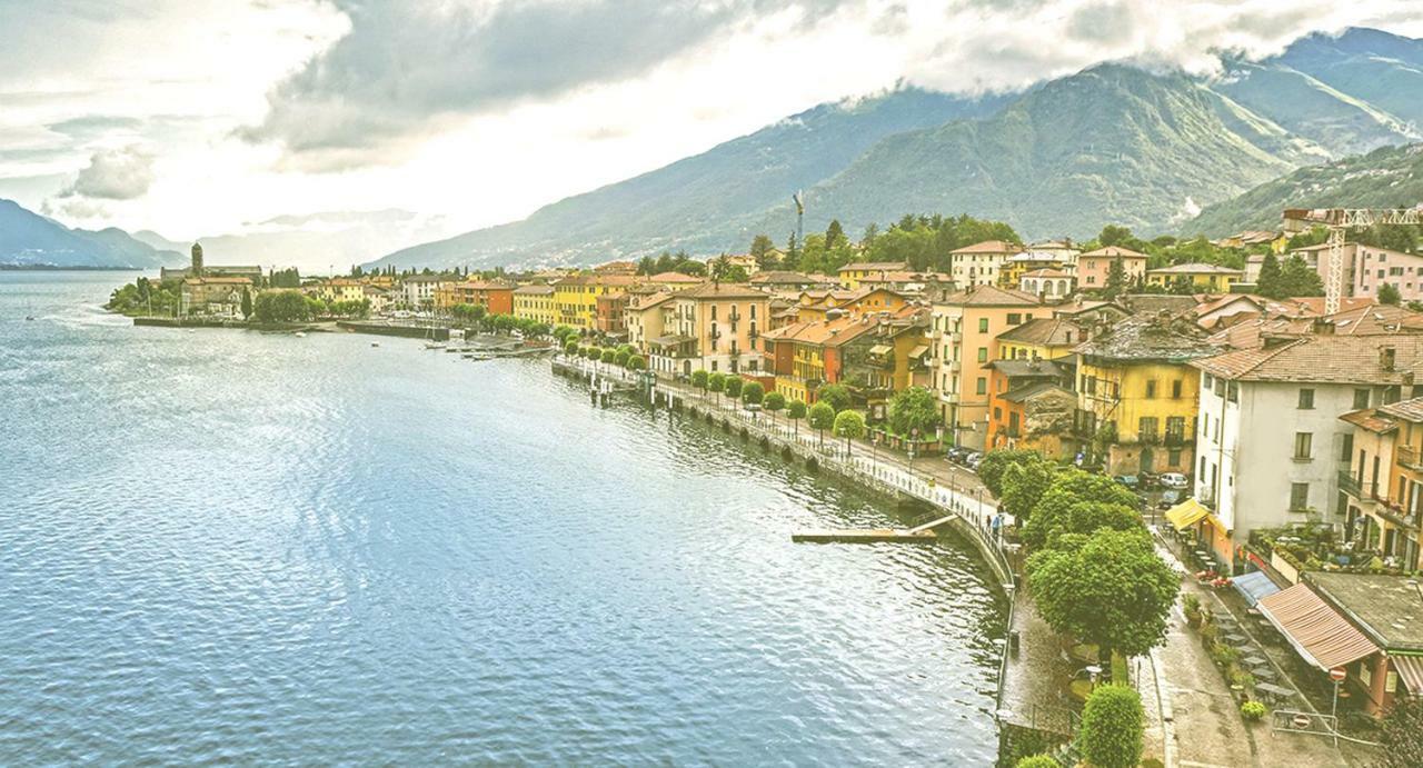 Elegant Historic Large House On Lake Como Apartment Gravedona Luaran gambar